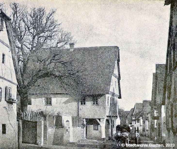 Altes Rathaus in Bauerbach Bretten